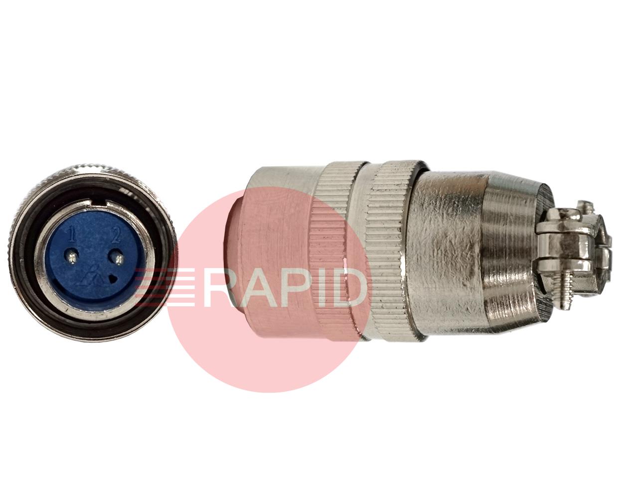 ERCP13  2 Pin Plug for Jasic Machines