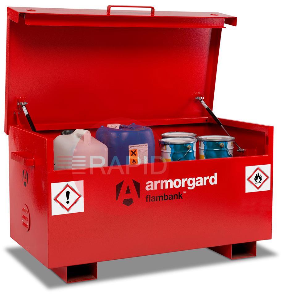 FB2  Armorgard Flambank Hazardous Storage Box 1275 x 665 x 660
