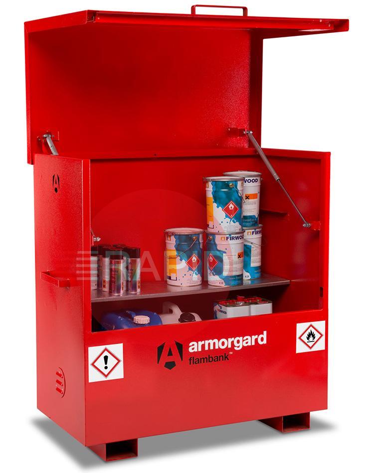 FBC4  Armorgard Flambank Hazardous Storage Chest 1275 x 675 x 1270