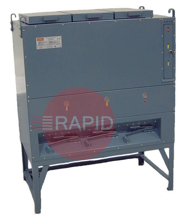 GOV-600-FDHT  Gullco High Temperature Flux Holding Oven, 265Kg Capacity. 100-850°f (38-455°c) 11400 Watts, 440v 3ph