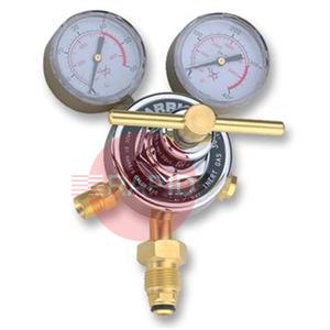 H1066  Harris Compressed Air 896 Two Stage Two Gauge Regulator 10.0 Bar, 5/8 BSP RH Cylinder Connection, 3/8 BSP Outlet, UK Fitting Only
