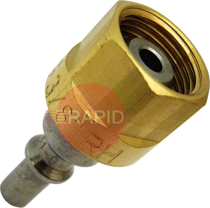 H4379  Harris CPRGB 3/8 BSP Quick Action Torch Connector R.H.