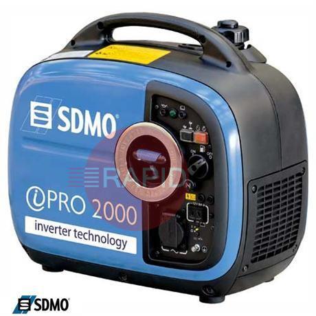 IPRO2000  SDMO IPRO 2000 Quiet Suitcase Inverter Petrol Generator 2Kw
