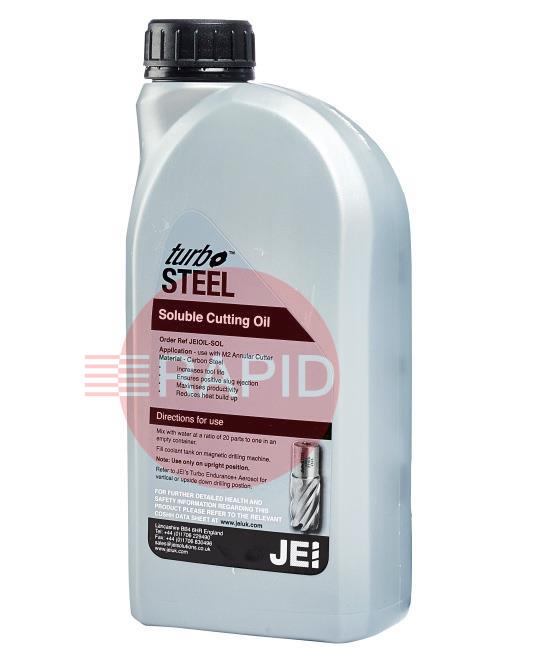 K10210  JEI Turbo Steel Soluble Cutting Oil, 1 Ltr