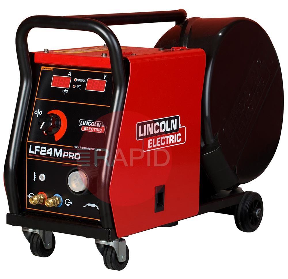 K14066-1W  Lincoln LF-24M PRO Semi-Automatic 4-Roll Air/Water-Cooled Wire Feeder