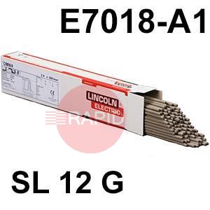 Lincoln-SL12G  Lincoln Electric SL 12G, Low Hydrogen Electrodes, E7018-A1-H4R