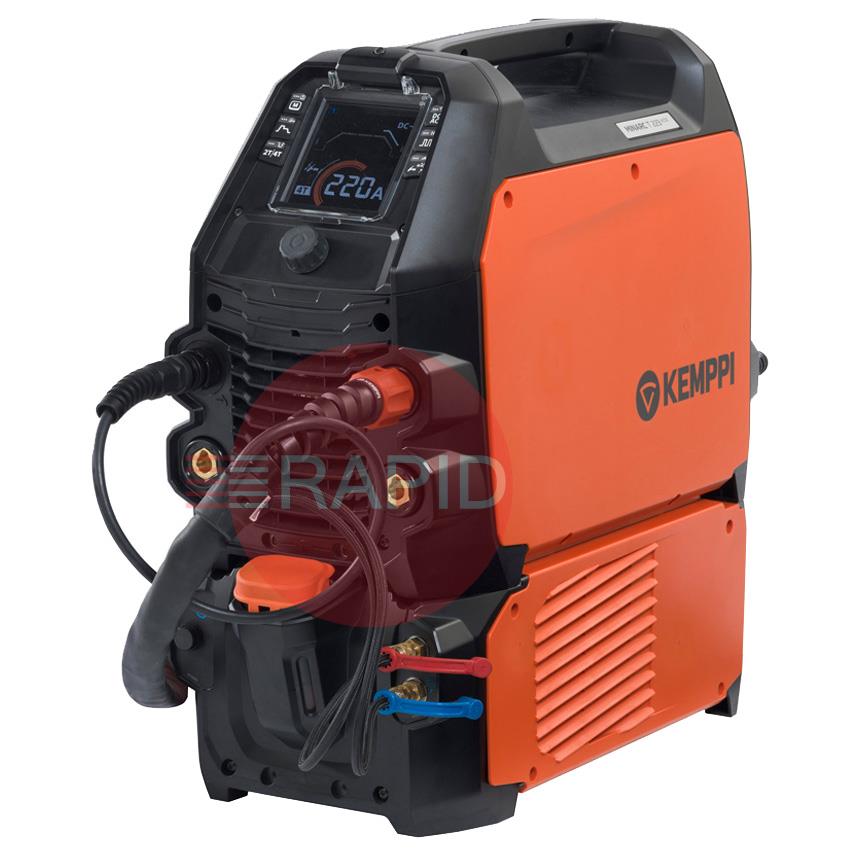 P23T355W4  Kemppi Minarc T 223 AC/DC TIG Welder Water Cooled Package, with TX 355W 4m Torch - 110/240v, 1ph