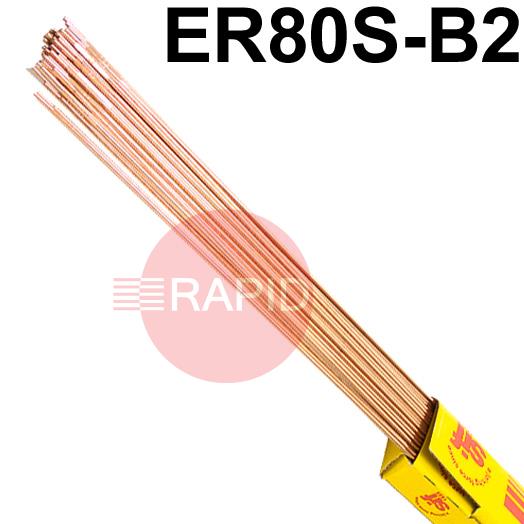 RA32XX50  SIFSteel A32 Steel TIG Wire, 1000mm Cut Lengths - AWS A5.28 ER80S-B2, 5Kg Pack