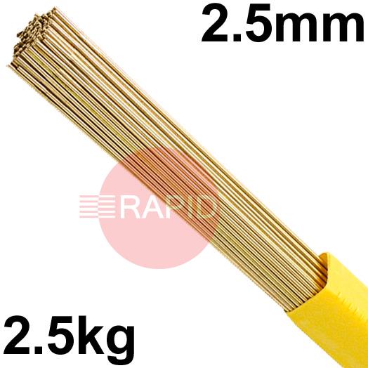 RO102525  SIF SIFBRONZE No 101 2.5mm Tig Wire, 2.5kg Pack