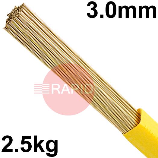 RO103025  SIF SIFBRONZE No 101 3.0mm Tig Wire, 2.5kg Pack