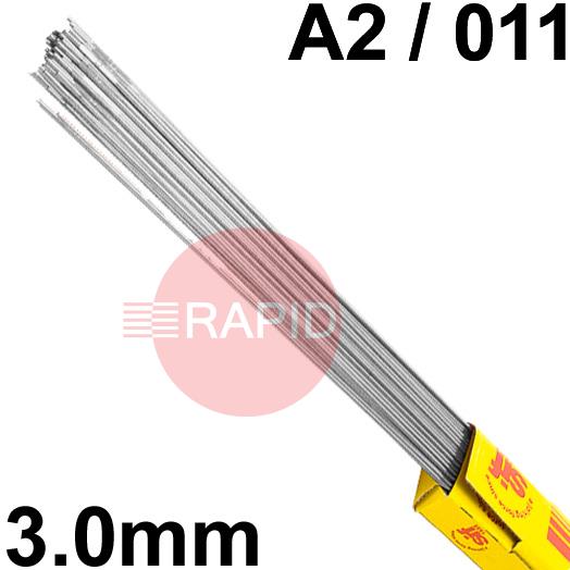RO223050  SIF SIFSTEEL No 22 3.0mm Tig Wire, 5.0kg Pack - BS: 1453: A2, EN 12536: 011