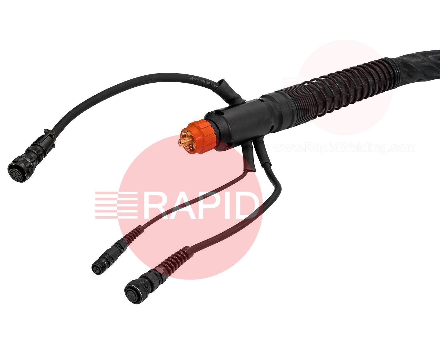 SGTXG105CBL  Kemppi Supersnake GTX Air Cooled Interconnection Cable (Std Liner FE 1.0-1.6mm) - 10m / 50mm2
