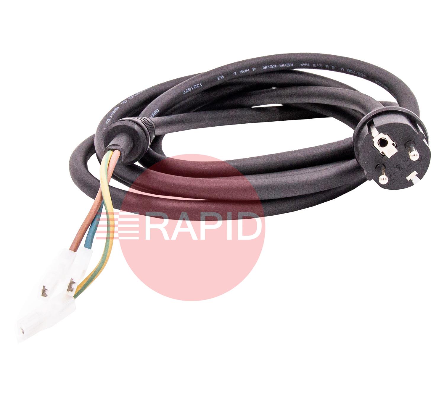 SP008271  Kemppi Connection Cable - 3.3m (3X2.5, EU, FL, VP)