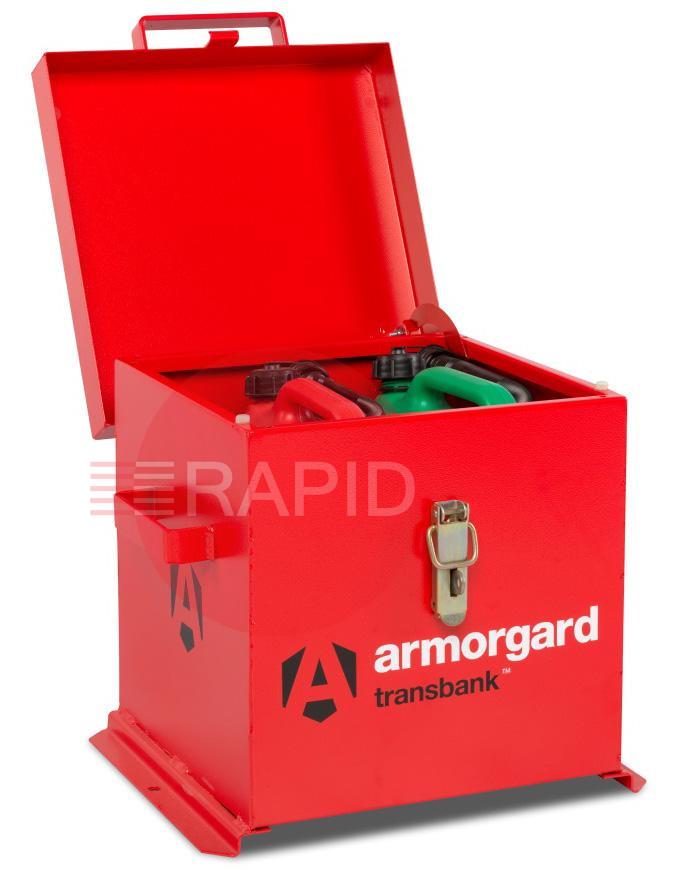 TRB1  Armorgard Transbank Hazardous Transit Box, 430 x 415 x 365mm