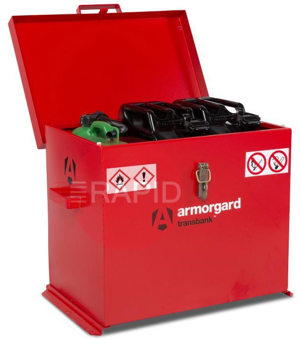 TRB3  Armorgard Transbank Hazardous Transit Box, 705 x 485 x 540mm