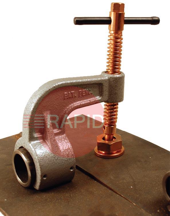 VHC15  Strong Hand Half Clamp, Weld On Jacking Clamp