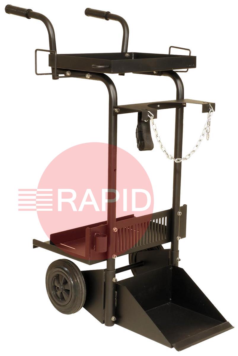 W0200002  Lincoln Two Wheeled Trolley with Cylinder Carrier
