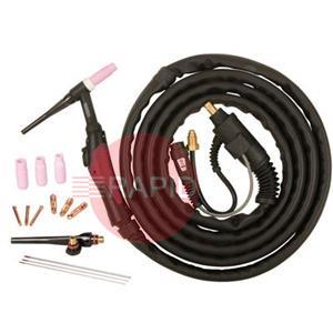 W4013600  Thermal Arc 26 Style TIG Torch and Accessories 4m