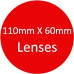 11060MML  110mm X 60mm Lenses