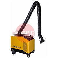 0000110448 Plymovent MobilePro Mobile Welding Fume Extractor Package with Filter and 3m Economy Arm, 230v 1ph