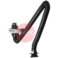 00001104XX Plymovent FUA-1800 Extraction Fan with Economy Hose Tube Arm & Wall On/Off Switch, 400v 3ph