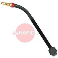 014.H499.1 Binzel Abimig AT 355 Long Swan Neck, 45 Degree, 300mm Length