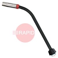 014.H505.1 Binzel Abimig AT 355 Extra Long Swan Neck, 45 Degree, 500mm Length