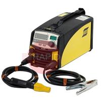 0460445884 ESAB Caddy® Arc 201i, A33 package incl. 3 m MMA welding and return cable kit (”screw” type holder) 230v