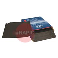 068276 SAITAC-S CW-C Silicon Carbide Paper Sheet - 230mm x 280mm, 400 Grit (Box of 25)