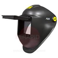 0700000426 ESAB F20 Flip-up Welding Helmet with 110 x 60mm Shade #10 Passive Lens