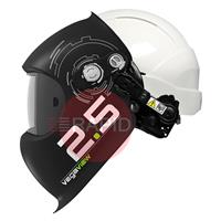 1006.650 Optrel Vegaview 2.5 Auto Darkening Welding Helmet, with Hard Hat - Shade 8 - 12