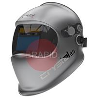 1006.900 Optrel Crystal 2.0 Auto Darkening Welding Helmet, Shade 4 - 12