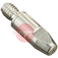 144.0382 Contact Tip , ABITIP PLUS 1.2mm, M6 x 28 mm Length.  CuCrZr Silver Plated