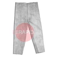 1842 Chrome Leather Welding Trousers, XL 44 - 46