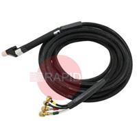 2-2122 Thermal Arc PWM-4A Torch, T&L (with quick disconnect) TDC, 3.8m