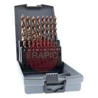 202050-SET1 HMT TurboTip Cobalt Jobber Drill Bit 19 Piece Set (1 - 10mm)