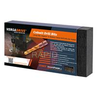 209010-SET7 HMT VersaDrive Cobalt Drill Bit InsertFoam 7 Piece Set (10.2, 11.5, 12, 13, 14, 16, 18mm)