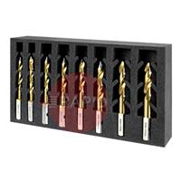 209015-SET6 HMT VersaDrive TurboTip Impact Drill Bit InsertFoam 8 Piece Set (6, 6.8, 7, 8, 8.5, 9, 10, 10.5mm)