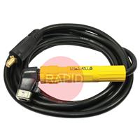 25525H 5M Electrode Holder Assembly. 25mm Sq Cable 16/25mm Termination. 200amp