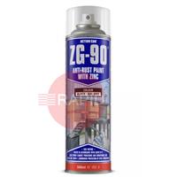 32813-AC Action Can ZG-90 Anti-Rust Paint Black RAL9005 - 500ml