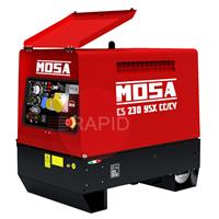 35.37298CVE MOSA CS 230 YSX-CC/CV Air Cooled Diesel Welding Generator - 210A, 110V/230V