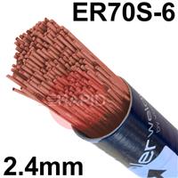 35120 Bohler EMK 6 TIG Wire, 2.4mm Diameter, 5Kg Pack, ER70S-6