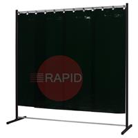 36.38.09 CEPRO Sprint Single Welding Screen with Green-9 Sheet - 2m High x 2m Wide, Approved EN 25980