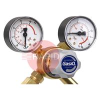 37070000 GasiQ Minex CO² Regulator. 30Lpm. W21.8 x 1/14