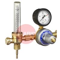 37105000 GasiQ TIGEX I Argon/Mix Regulator. 34Lpm. W24.32 x 1/14