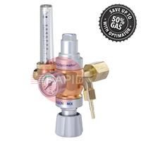 37371450 GasiQ Optimator I Argon/H2 Mix Gas Saver Regulator. 34Lpm. W21.8 x 1/14