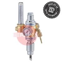 37379200 GasiQ Optimator I Argon/Mix Lockable Gas Saver Regulator. 20Lpm. W21.8 x 1/14