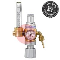 37388000 GasiQ Optimator I Argon & CO² Gas Saver Regulator. 34Lpm. CGA 320 Cylinder Connection. 5/8-18