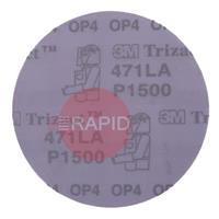 3M-05600 3M Trizact Hookit 471LA Sanding Disc 150mm 1500 Grit (Box of 25)