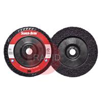 3M-51881 3M Scotch-Brite XT Pro Clean & Strip Disc XO-DB, 178mm x 22mm, Purple (Box of 10)